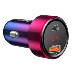 BASEUS NABÍJEČKA DO AUTA USB + USB-C