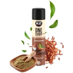 K2 One Shot Osvěžovač vzduchu ve spreji Sandalwood 600 ml