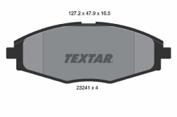 BRZDOVÉ DESTIČKY TEXTAR 2324102