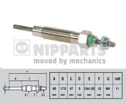 NIPPARTS Žhavicí svíčka J5715004