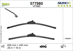 VALEO List stěrače 400.0 mm/ 650.0 mm