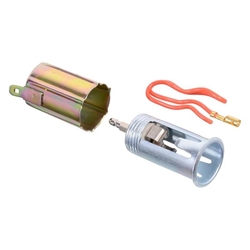 Auto zásuvka Compass 07400 12/24V vestavná kovová