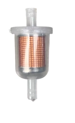 Benzinový filtr kulatý pro motorku pr.23 x 32mm, XZ-101