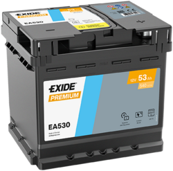 EXIDE Startovací baterie EXIDE PREMIUM 53Ah (540A) EA530 