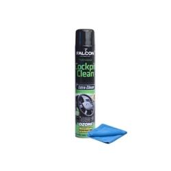 Falcon cockpit clean Denim Black 750ml s mikroutěrkou