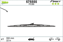 VALEO List stěrače 550.0 mm