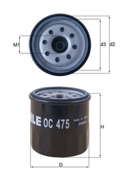 Olejový filtr 586011