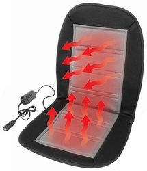 Potah sedadla vyhřívaný s termostatem 12V LADDER šedý 