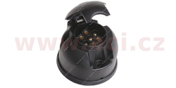 zásuvka 7 pin 12V plast + těsnění JAEGER | DOPRODEJ