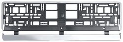 COMPASS Podložka pod SPZ CHROM STRIP 91566