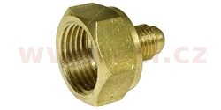 Redukce na láhev R134a 1/4" SAE x 21,8-14UNF 
