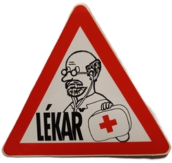 OSTATNÍ samolepka lékař 1322