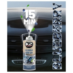 K2 Klima Fresh Blueberry 150ml osvěžuje vzduch interiéru 