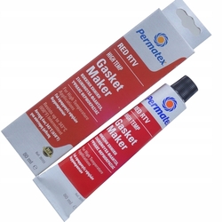 PERMATEX Červený silikonový tmel 85g  60-012