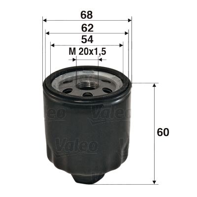 Olejový filtr 586011