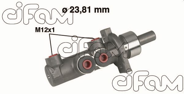 Hlavní brzdový válec CIFAM 202-280