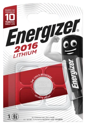 Energizer CR2016 lithiová knoflíková baterie